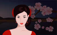 Asian woman