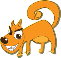 smiling dog