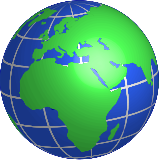 Europe, Africa, and Middle East Globe