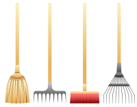 Brooms And Rakes