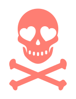 a fancy skull