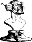 The bust of Baron von Munchausen
