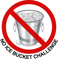 no ice bucket challenge
