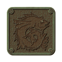 Traced Weathered Bronze Plaque