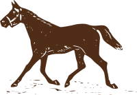Trotting Horse 