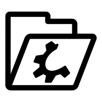 mono folder yellow open