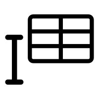mono inline table