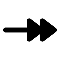 mono line double arrow end