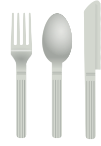 fork and spoon