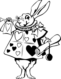 Rabbit from Alice in Wonderland