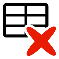 primary delete table