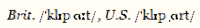 clipart pronunciation