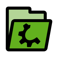 primary folder green