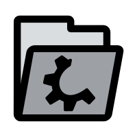 primary folder grey