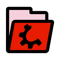 primary folder red