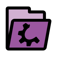 primary folder violet