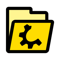 primary folder yellow