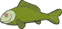 green fish