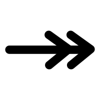 primary line double line arrow end