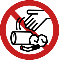 No Littering Sign