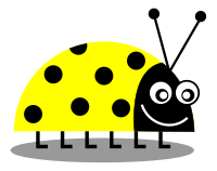 Ladybug Yellow