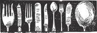 Grunge Silverware