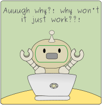 Upset robot