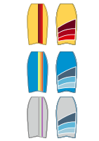 Body board collection