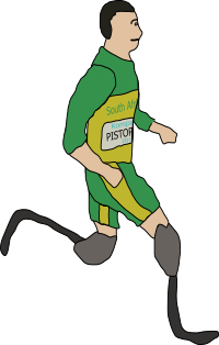 Oscar Pistorius - Amputee Runner