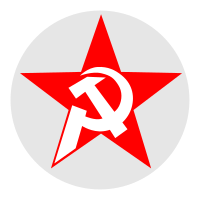 Hammer and Sickle in Star and Circle