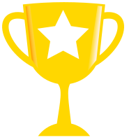 Golden trophy with glaze (remix)