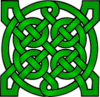 Celtic Mandala Green