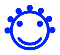 Blue Smiley