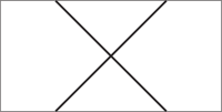 Unconnected Wire Crossing Double Block