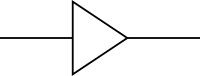 Electronic Logic Symbol - Buffer