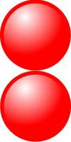 Beads quantitative picture for multiplication 2x1