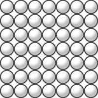 Beads quantitative picture for multiplication 7x7