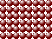 Beads quantitative picture for multiplication 6x8