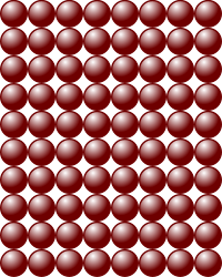 Beads quantitative picture for multiplication 10x8