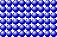 Beads quantitative picture for multiplication 6x9