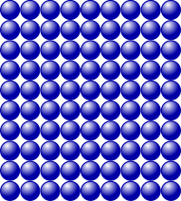 Beads quantitative picture for multiplication 10x9