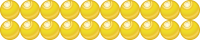 Beads quantitative picture for multiplication 2x10