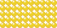 Beads quantitative picture for multiplication 5x10