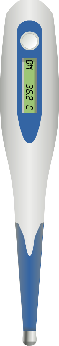 Digital clinic thermometer