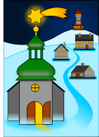 Christmas scenery 