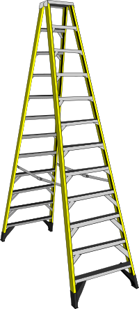 Large Yellow Ladder