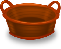Garden basket - game component - superb quality