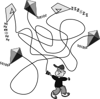 Find Toms kite - gray