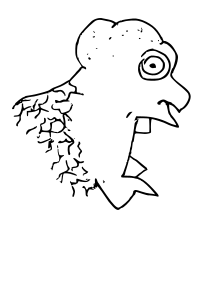 Cartoon Monster 6