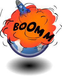 Rocket Explosion